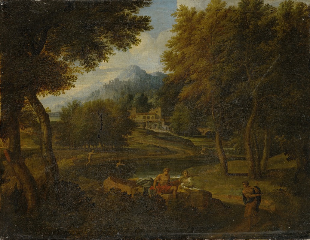 Anonymous - Landscape with Bathers