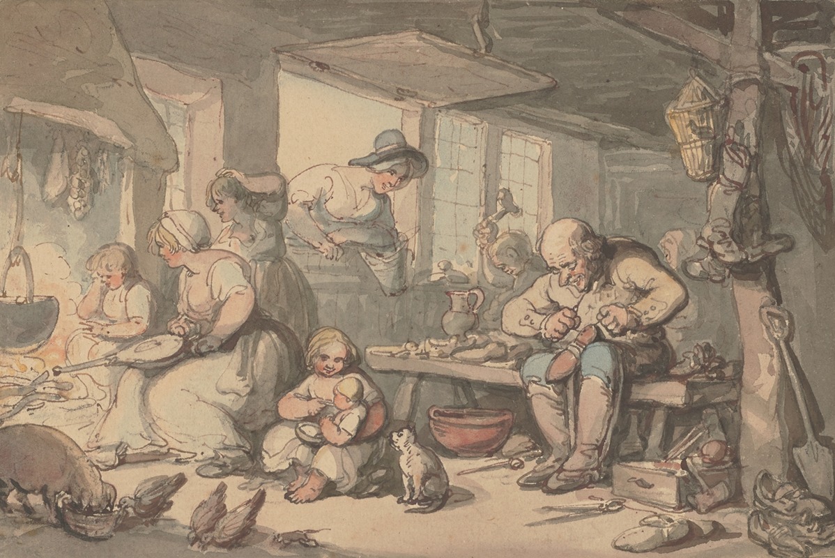 Thomas Rowlandson - The country cobbler
