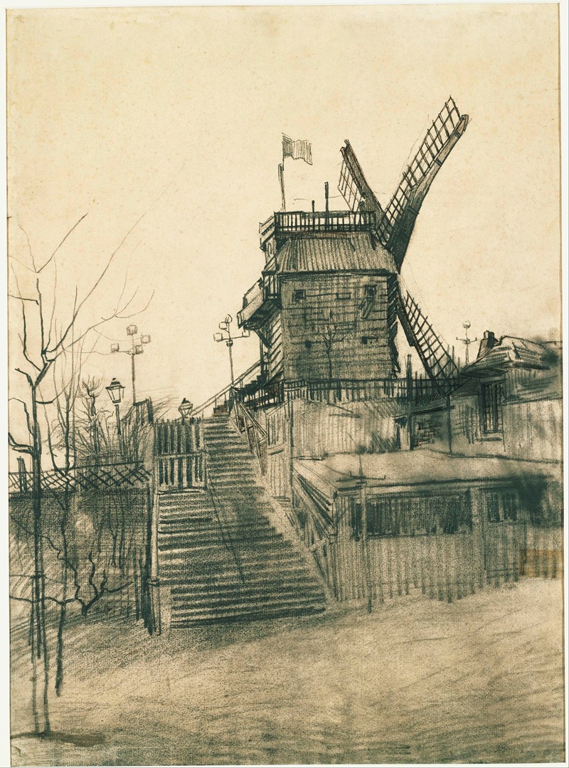 Vincent van Gogh - Moulin de la Galette