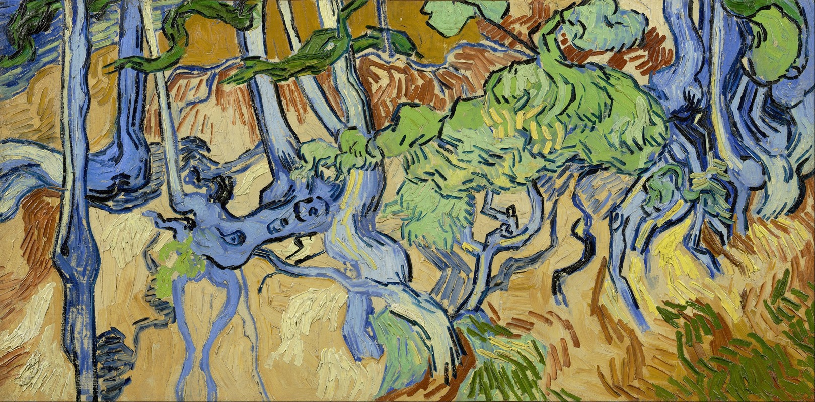 Vincent van Gogh - Tree-roots