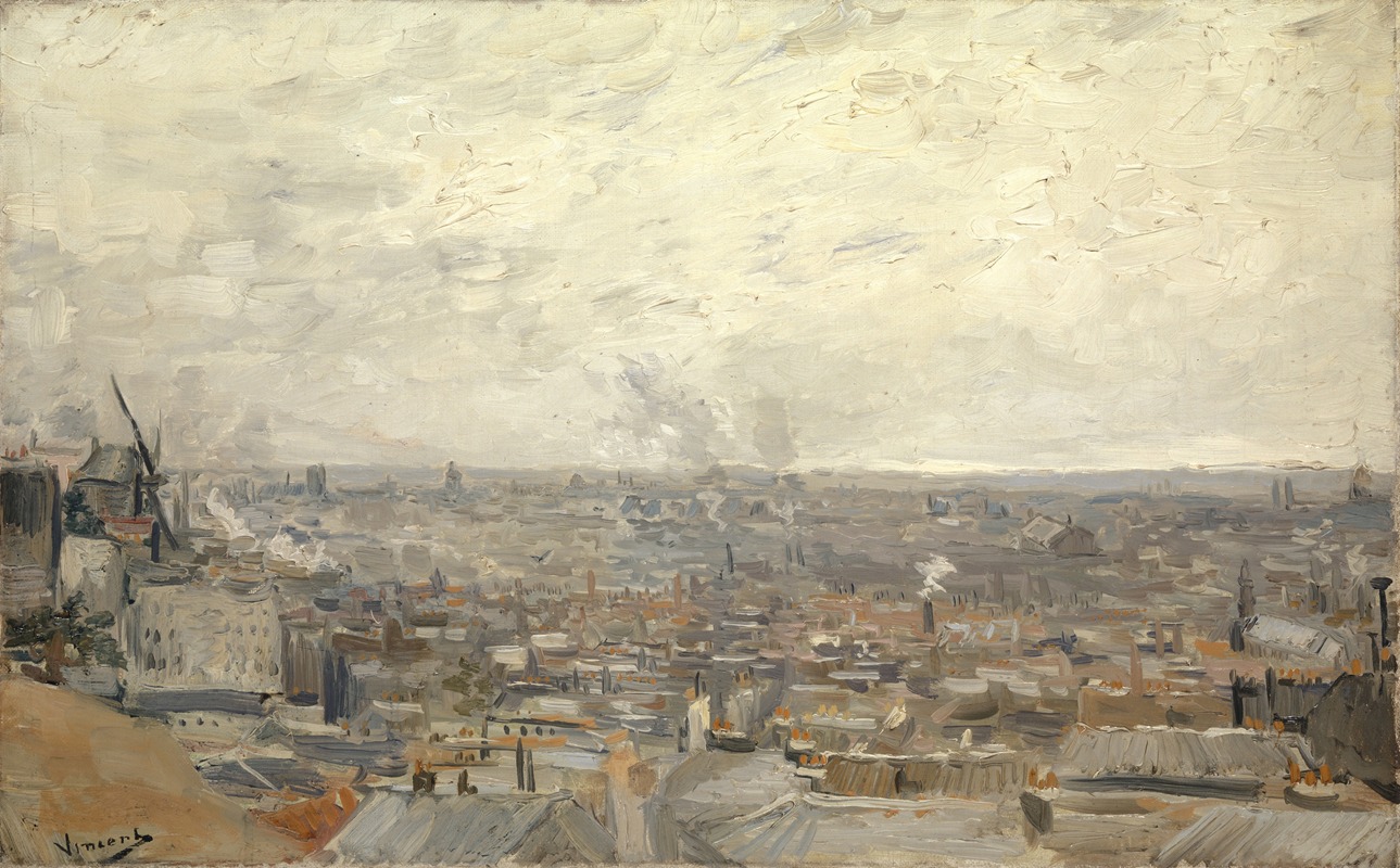 Vincent van Gogh - View from Montmartre