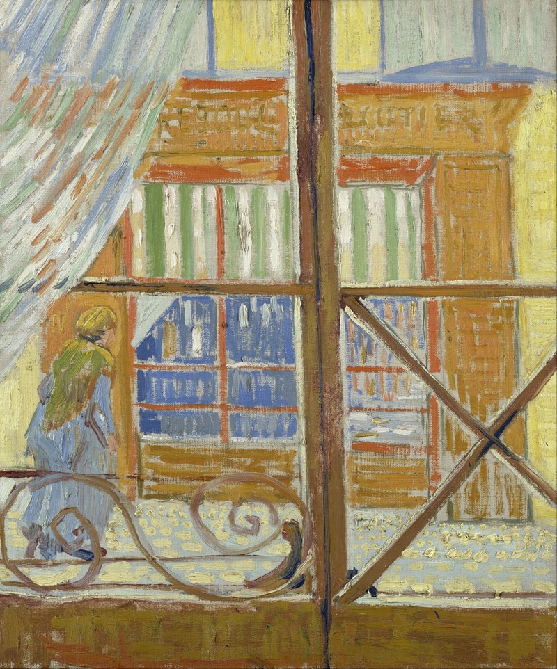 Vincent van Gogh - View of a butcher’s shop