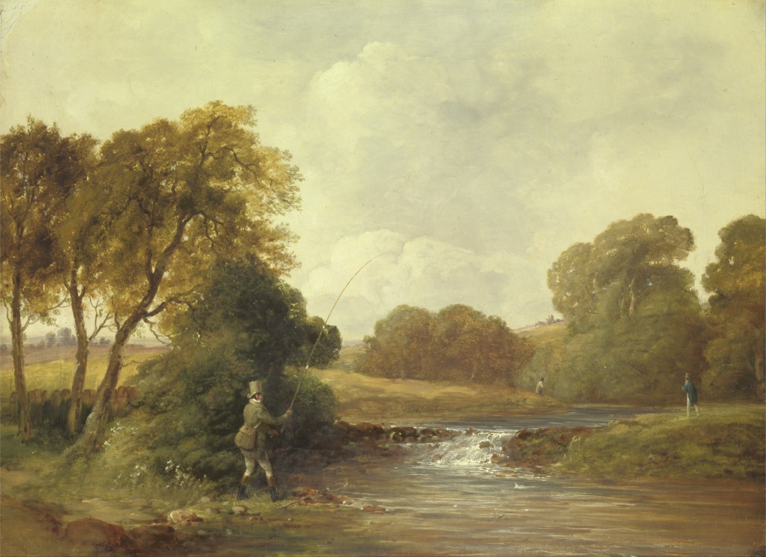 William Jones - Fishing- Playing a Fish