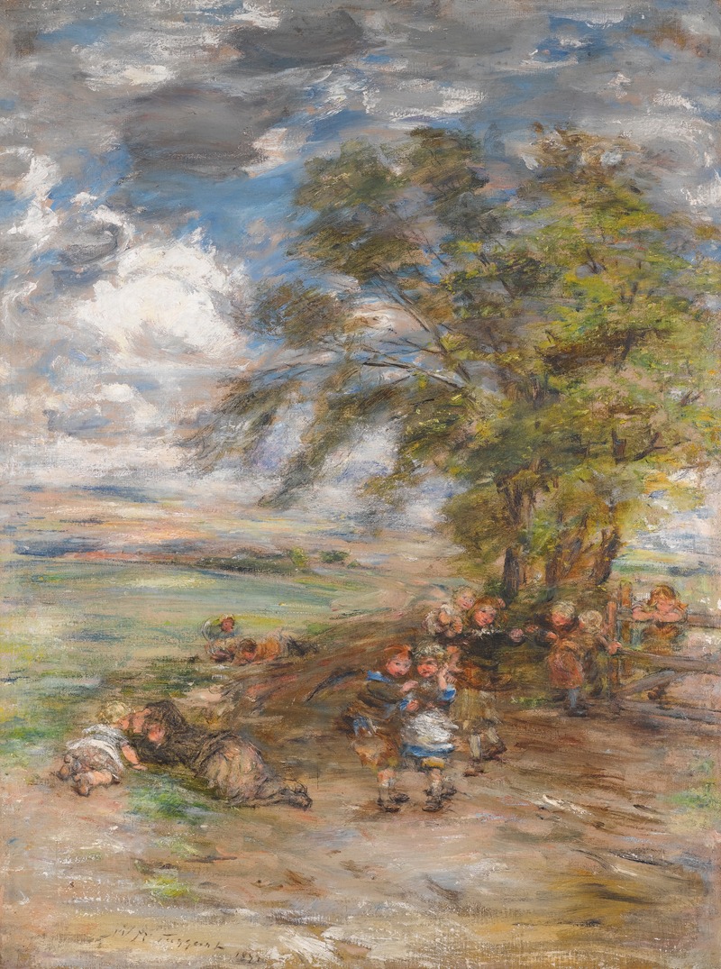 William Mctaggart - The Uncertain Glory Of An April Day