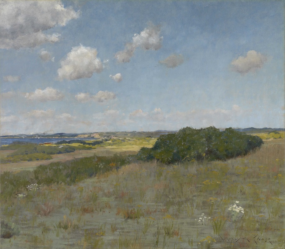 William Merritt Chase - Sunlight and Shadow, Shinnecock Hills