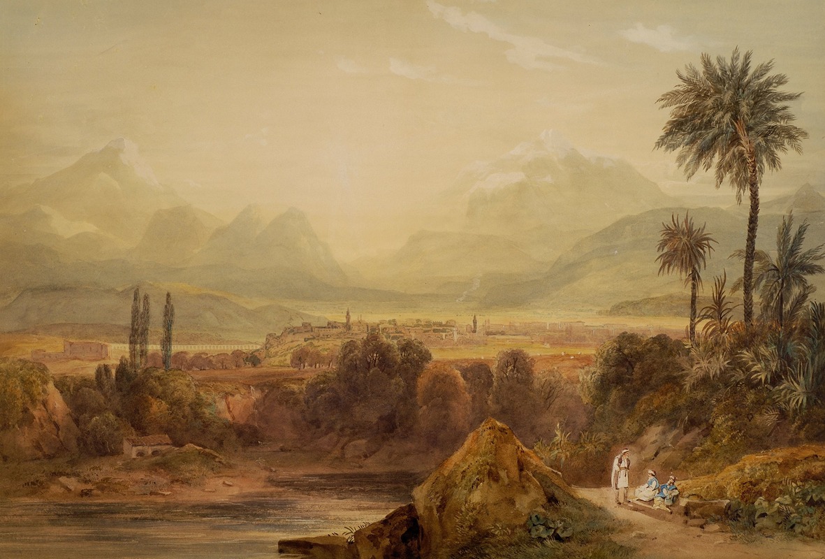 Hugh William Williams - View of Thebes
