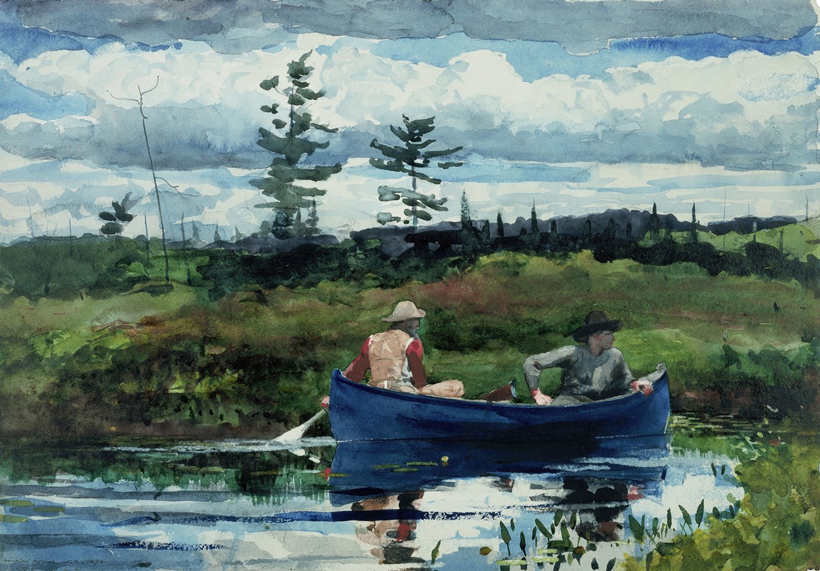Winslow Homer - The Blue Boat