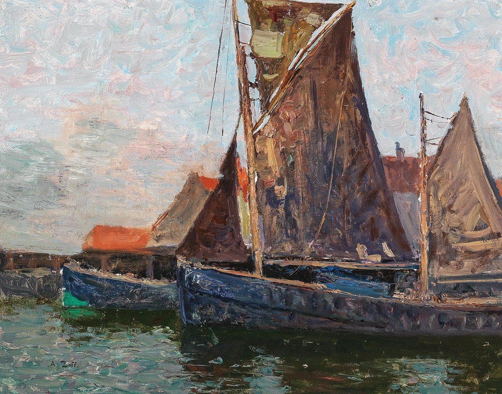Alfred Zoff - Sail Boats