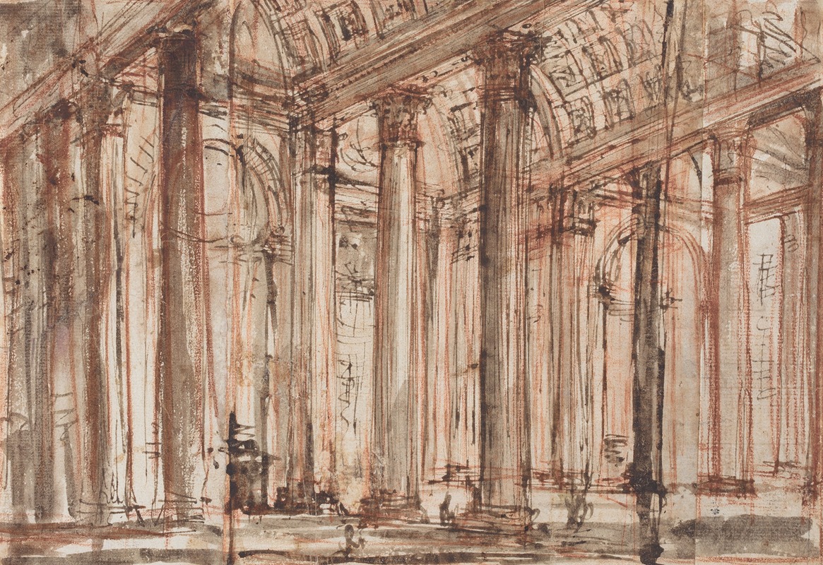 Giovanni Battista Piranesi - The Portico of the Pantheon