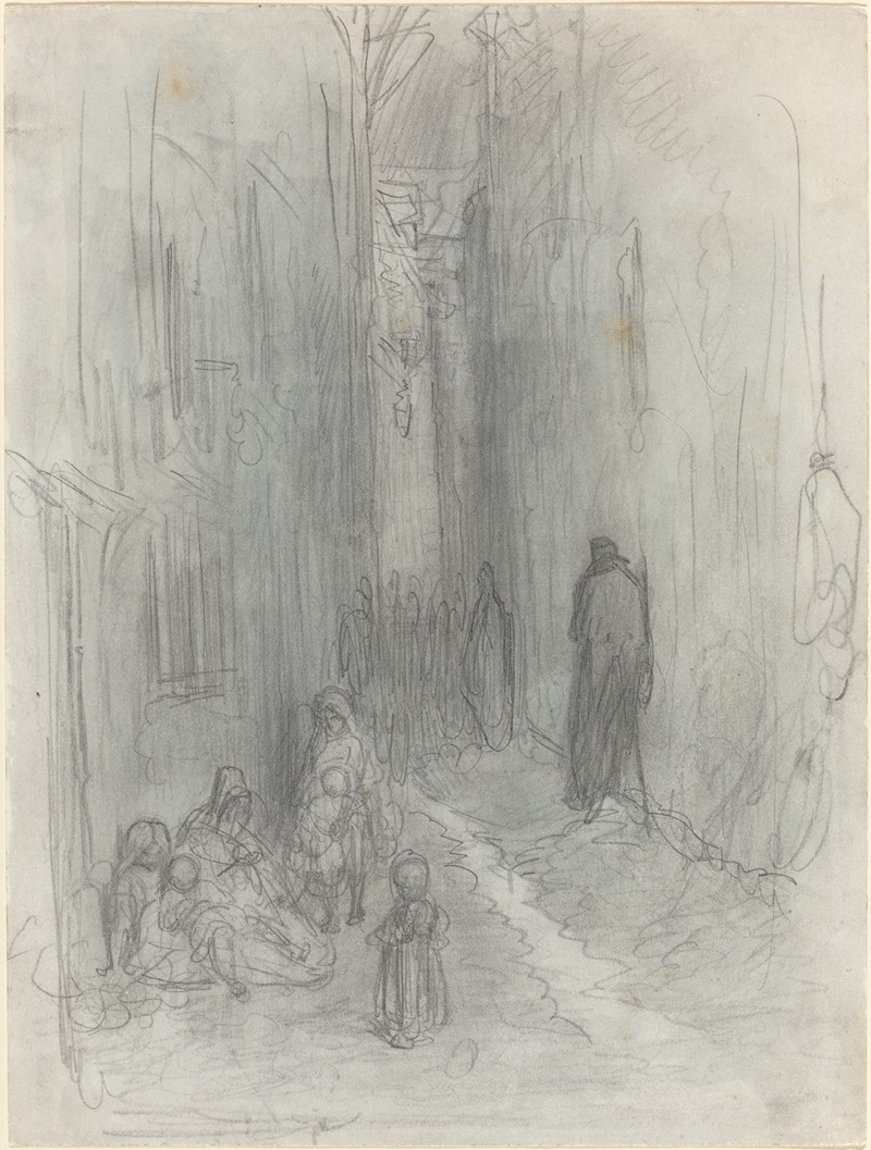 Gustave Doré - A Backstreet in London