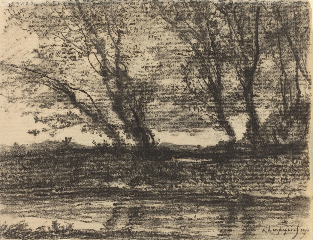 Henri-Joseph Harpignies - Landscape
