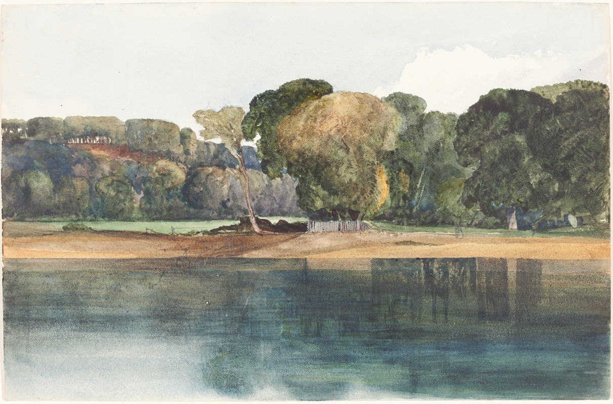 Rev. James Bulwer - Landscape with Trees and Water