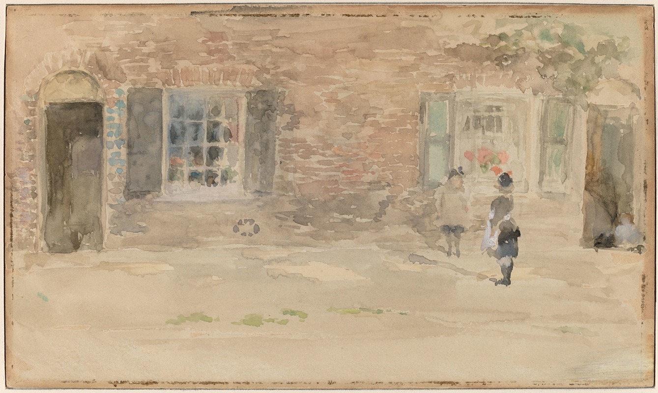 James Abbott McNeill Whistler - Village Shop, Chelsea