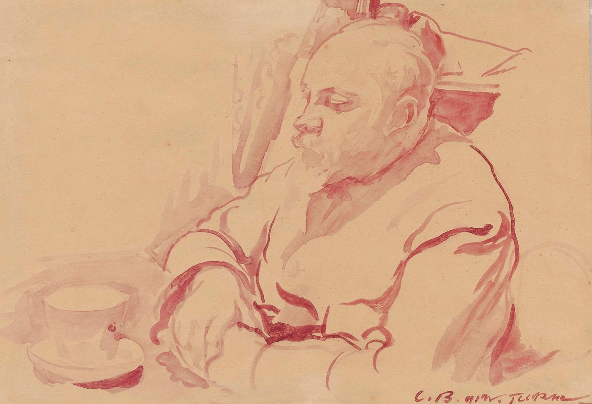 Zygmunt Waliszewski - Portrait of painter Nikolay V. Sklifosovsky