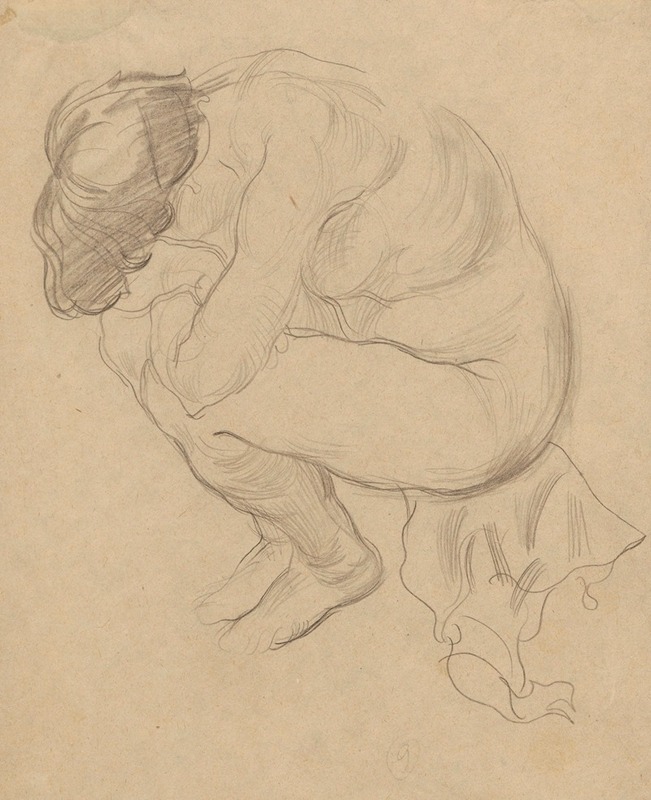 Zygmunt Waliszewski - Study of a female nude