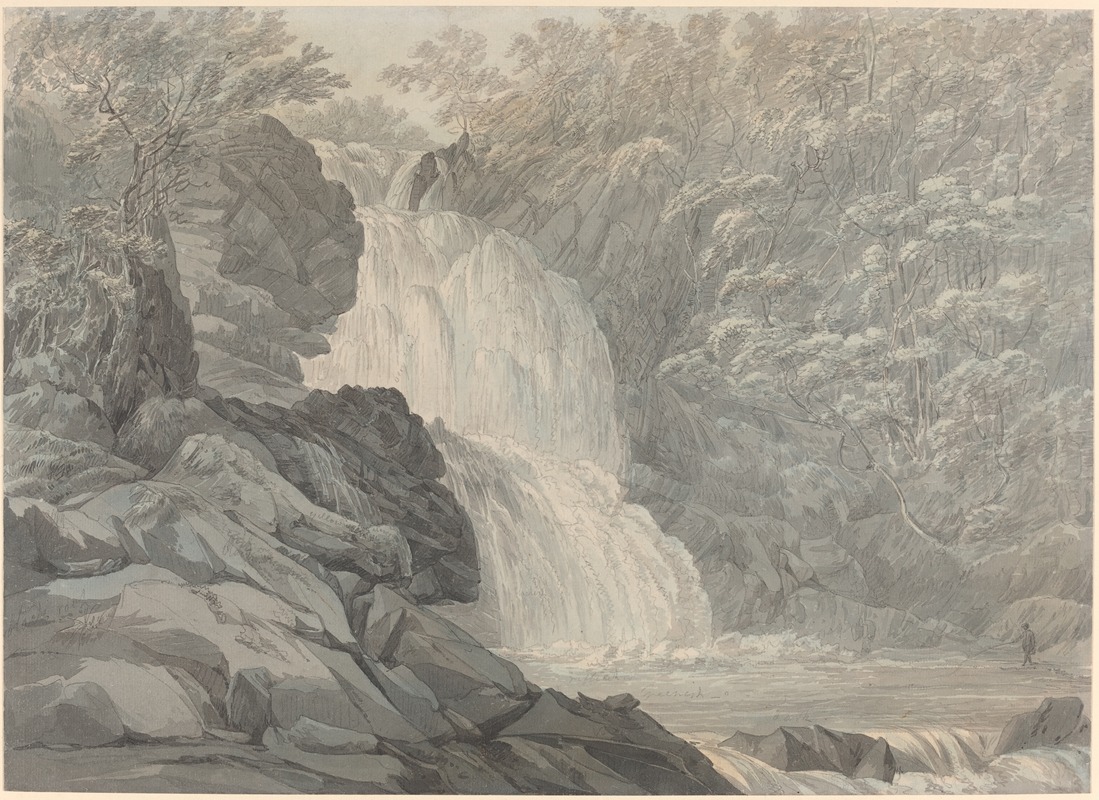 John Webber - Mawddach Falls near Dolgelly