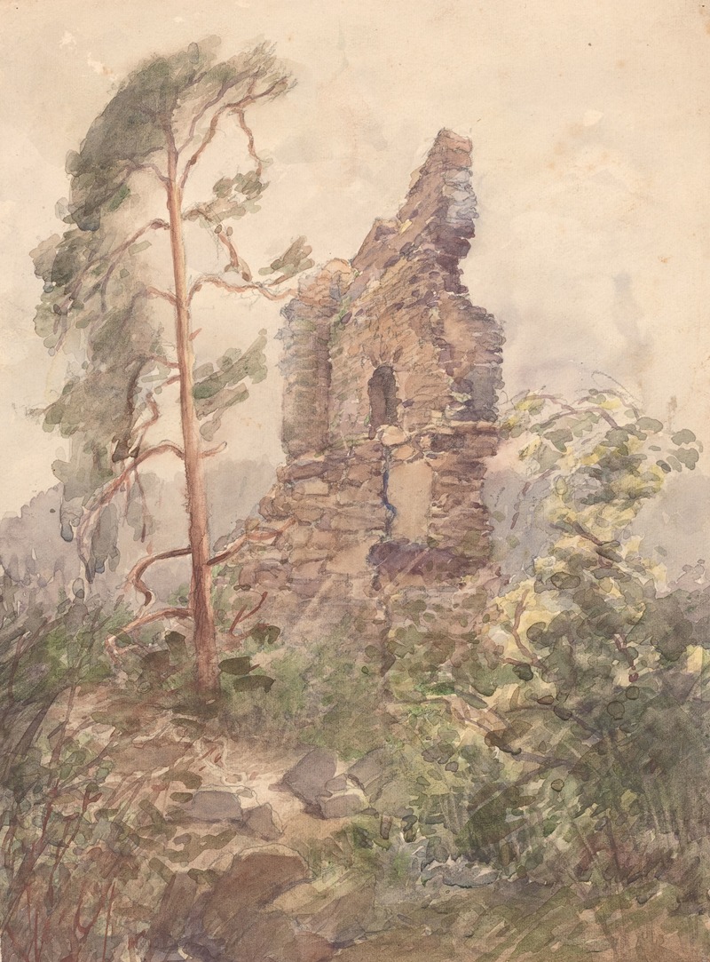 Karel Vitezslav Masek - Landscape with Ruin