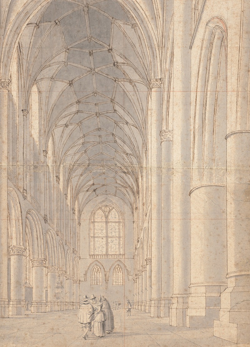 Pieter Jansz Saenredam - Interior of Saint Bavo’s Church,Haarlem