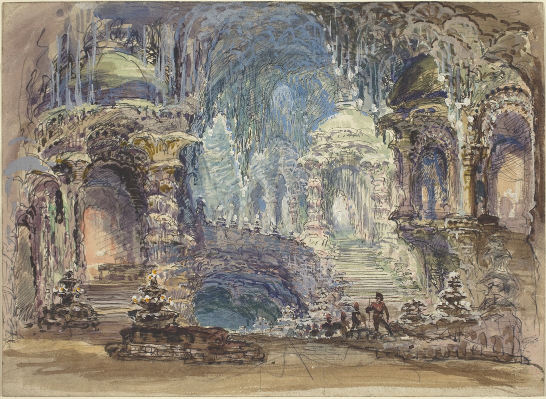 Robert Caney - Fantastic Pavilions in a Grotto