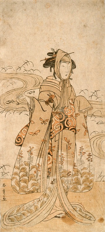 Katsukawa Shunshō - Actor Nakamura Kumetarō I