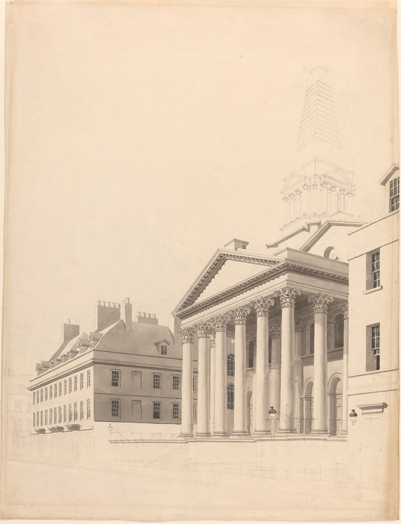 Thomas Malton - St. George’s, Bloomsbury