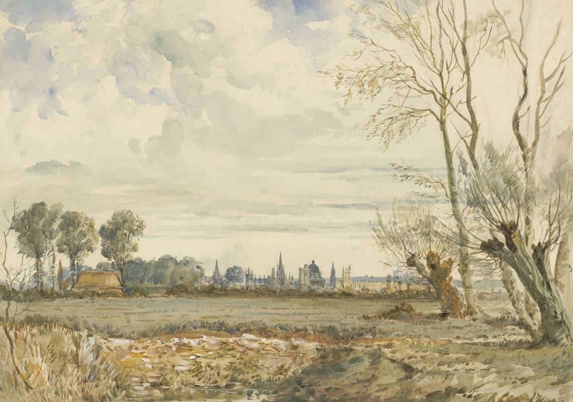 Thomas Shotter Boys - Meadows with a Distant View of Oxford