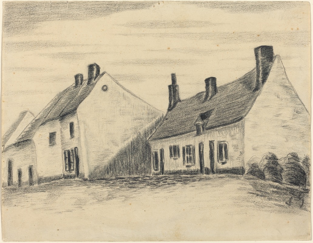 Vincent van Gogh - The Zandmennik House