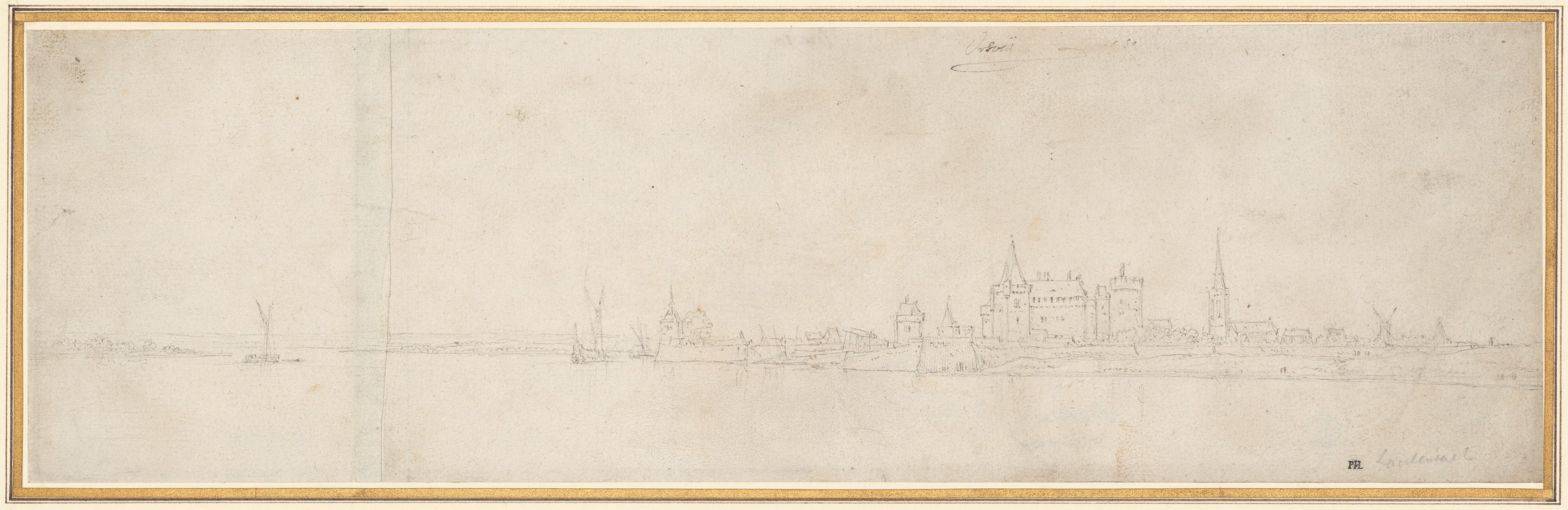 Wenceslaus Hollar - View of Orsoy