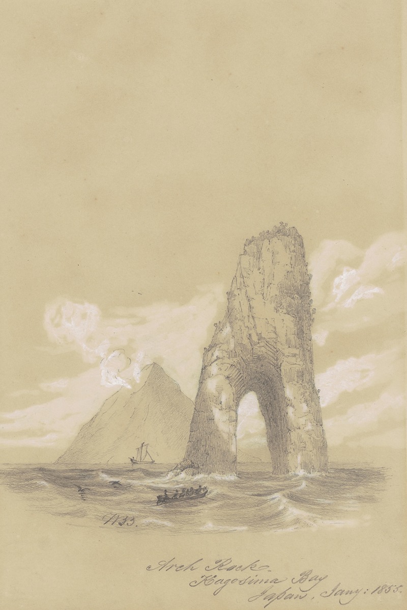 William Brenton Boggs - Arch Rock, Kagosima Bay, Japan