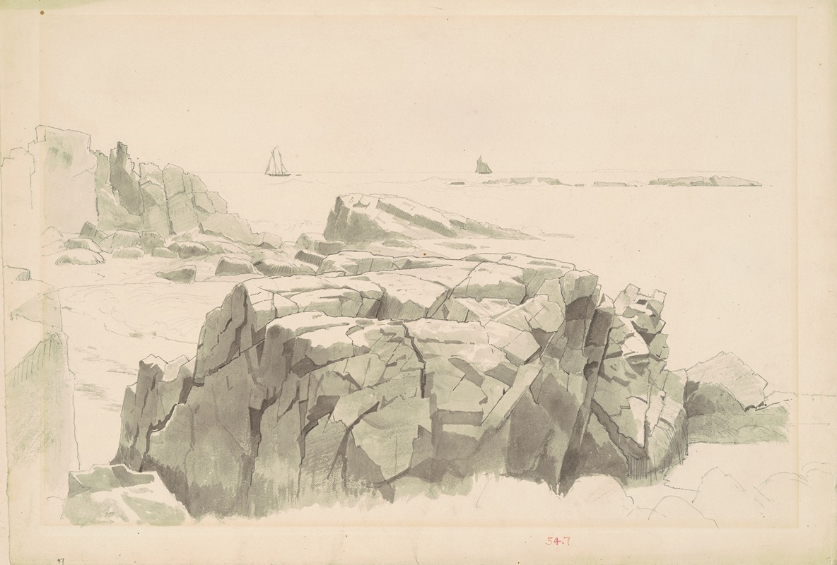 William Stanley Haseltine - Shag Rocks, Nahant, Massachusetts