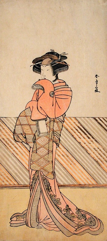 Katsukawa Shunshō - The Actor Segawa Kikunojō III in a Female Role