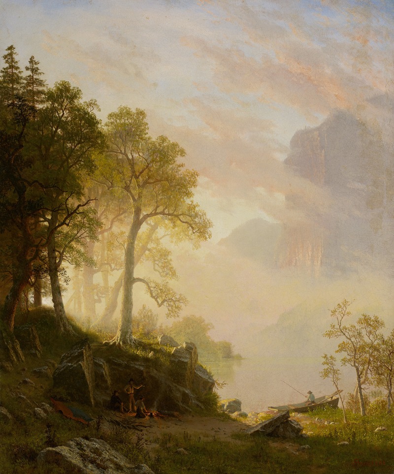 Albert Bierstadt - The Merced River in Yosemite