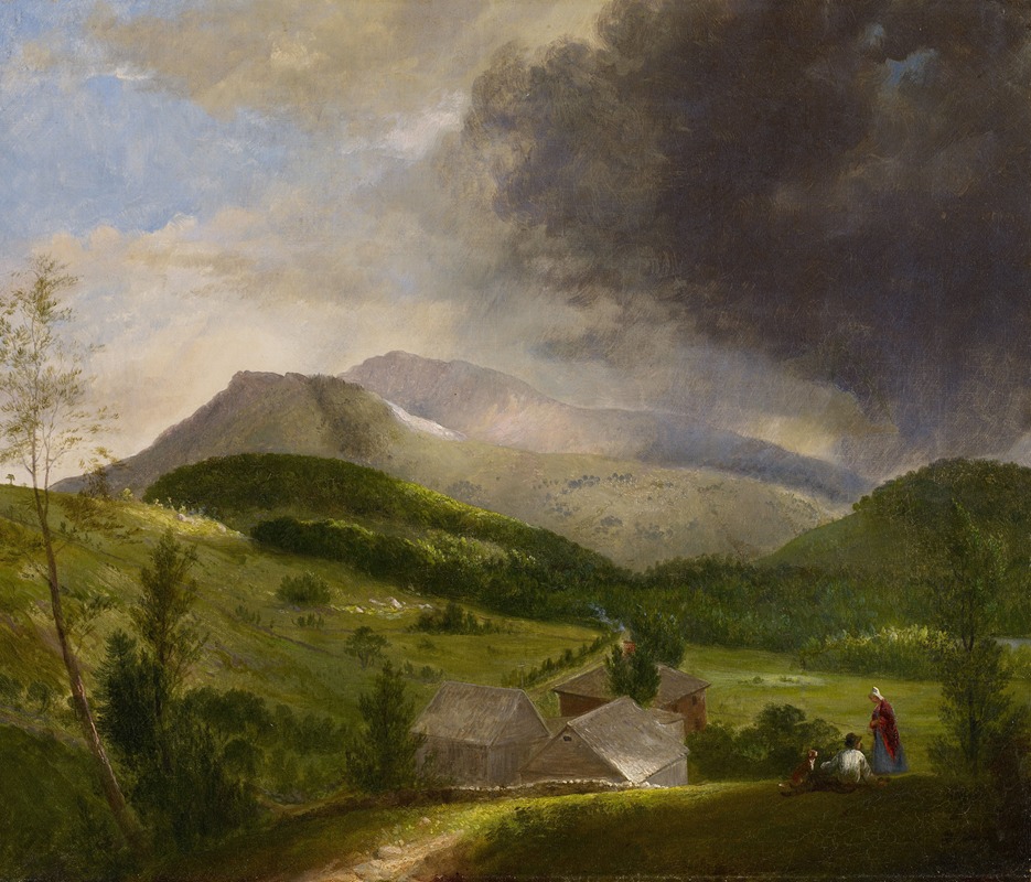 Alvan Fisher - Approaching Storm, White Mountains