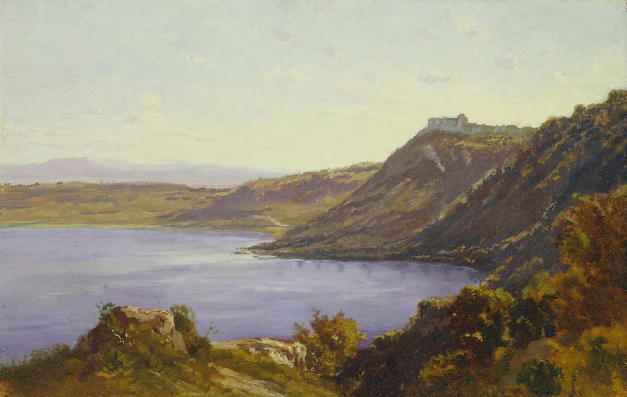 Antoine Victor Edmond Joinville - The Alban Lake