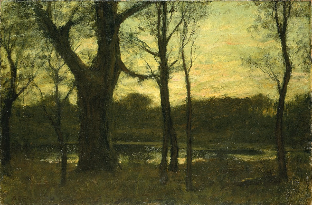 Benjamin Rutherford Fitz - A Pool in the Forest