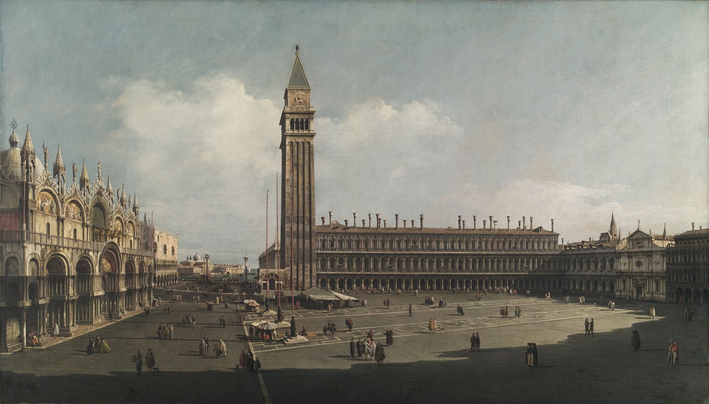Bernardo Bellotto - Piazza San Marco, Venice