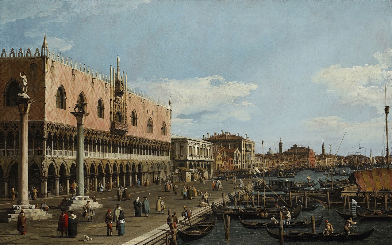 Canaletto - Venice, the Riva degli Schiavoni