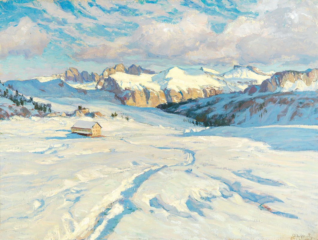Carl O'Lynch of Town - Winter Landscape