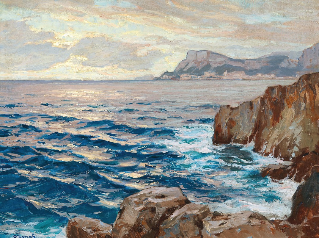 Carl O'Lynch of Town - View of the Bay of Monaco