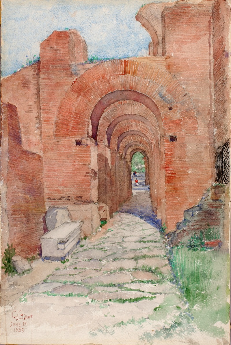 Cass Gilbert - Arches of Palace of Nero