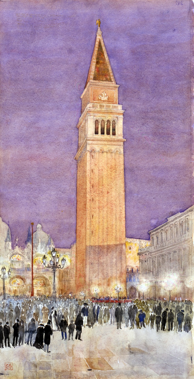 Cass Gilbert - Bell Tower, St. Mark’s Square, Venice