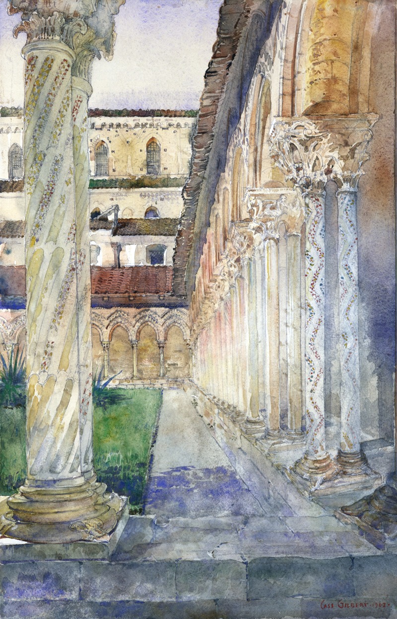 Cass Gilbert - Cathedral at Monreale, Sicily