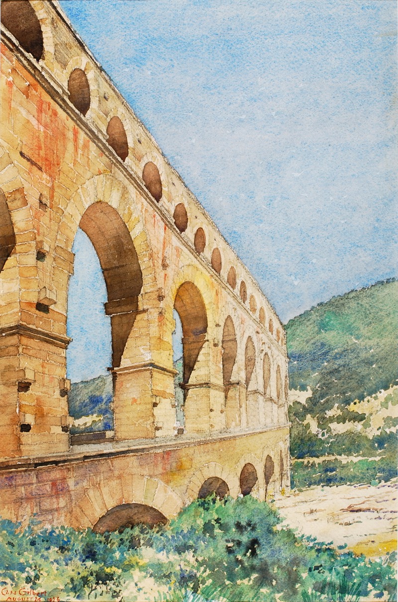 Cass Gilbert - Pont du Gard, France