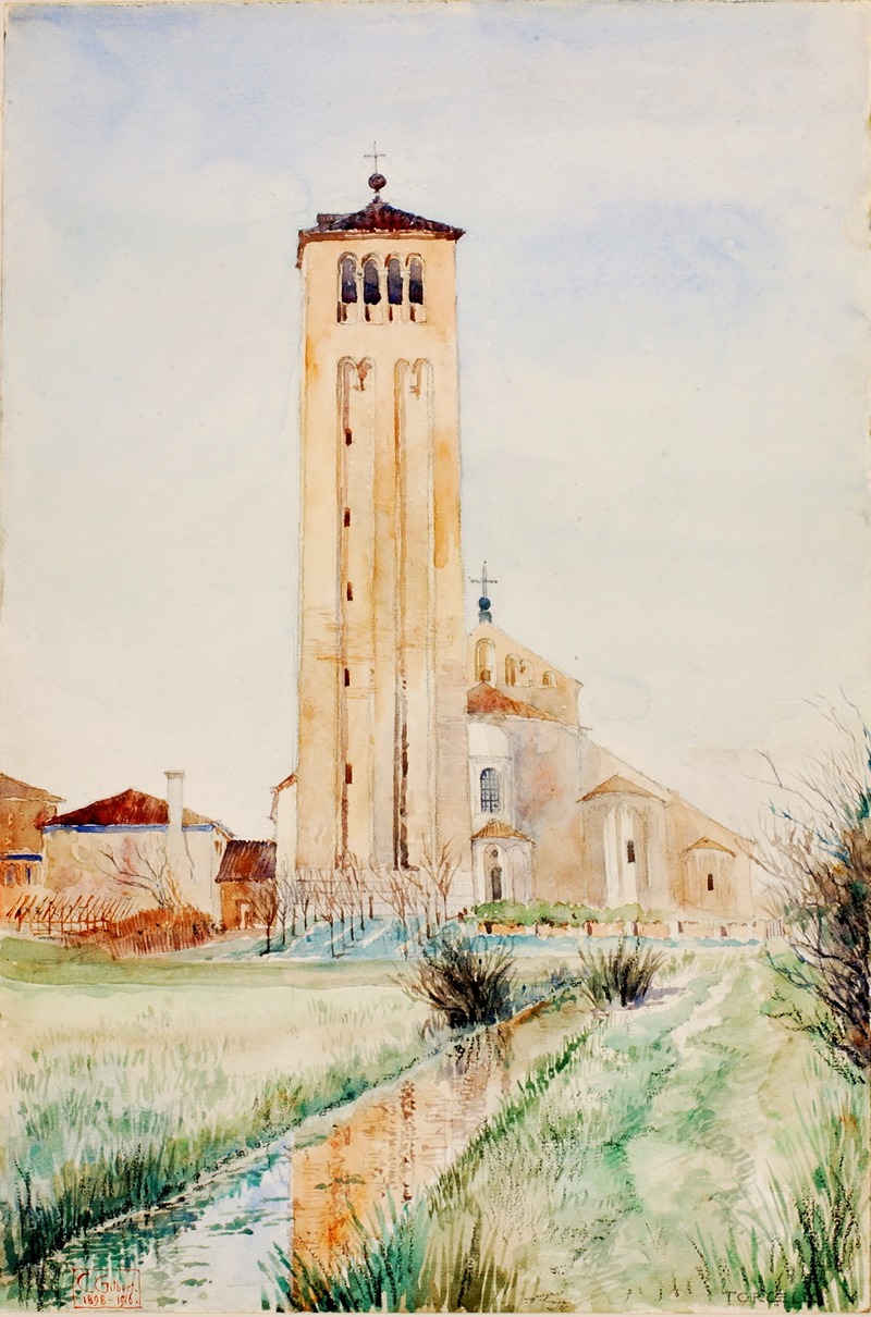 Cass Gilbert - The Tower, Cathedral of Torcello
