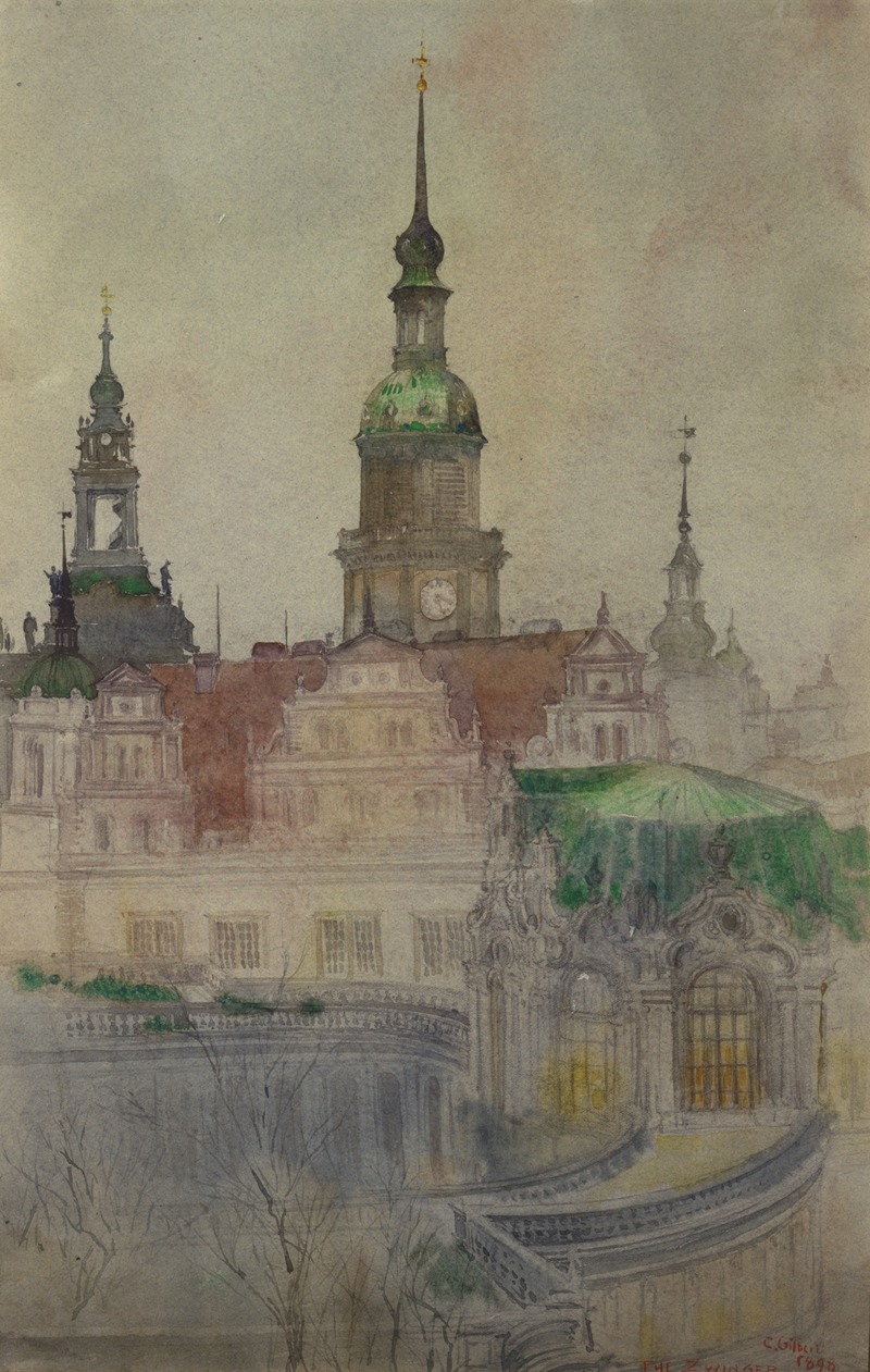 Cass Gilbert - The Zwinger Towers, Dresden