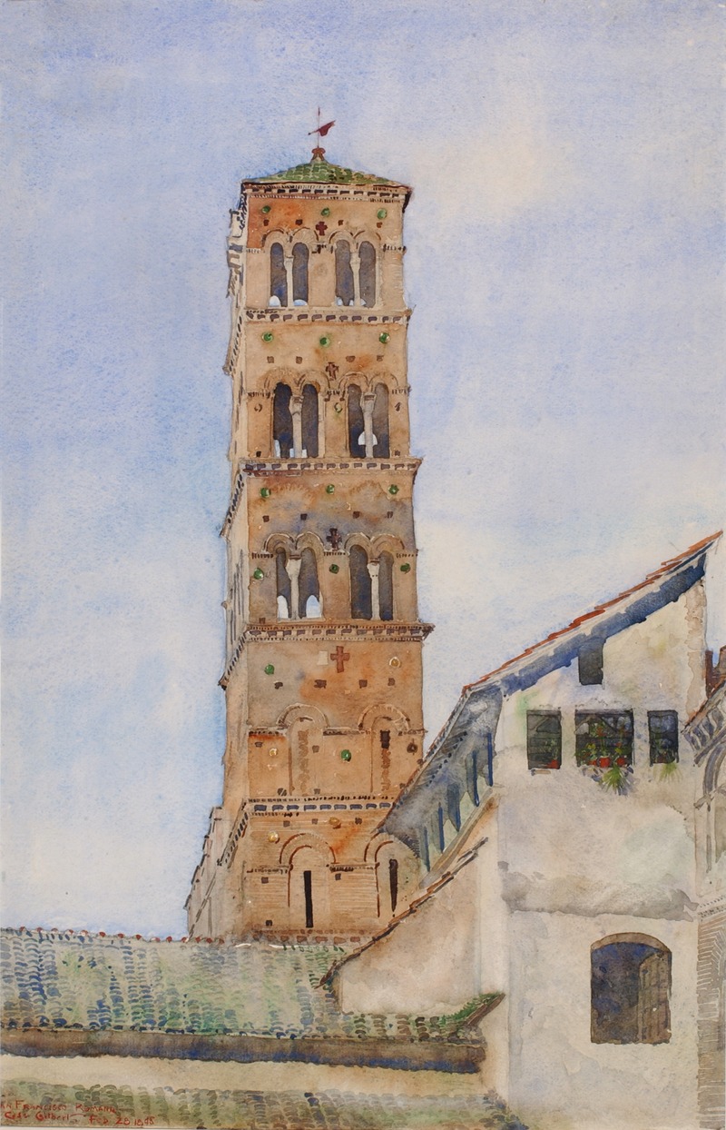 Cass Gilbert - Tower, San Francisco Romano, Rome
