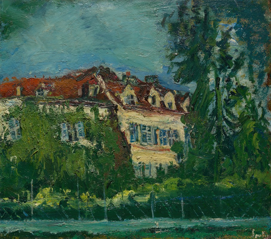 Chaïm Soutine - Landscape with House