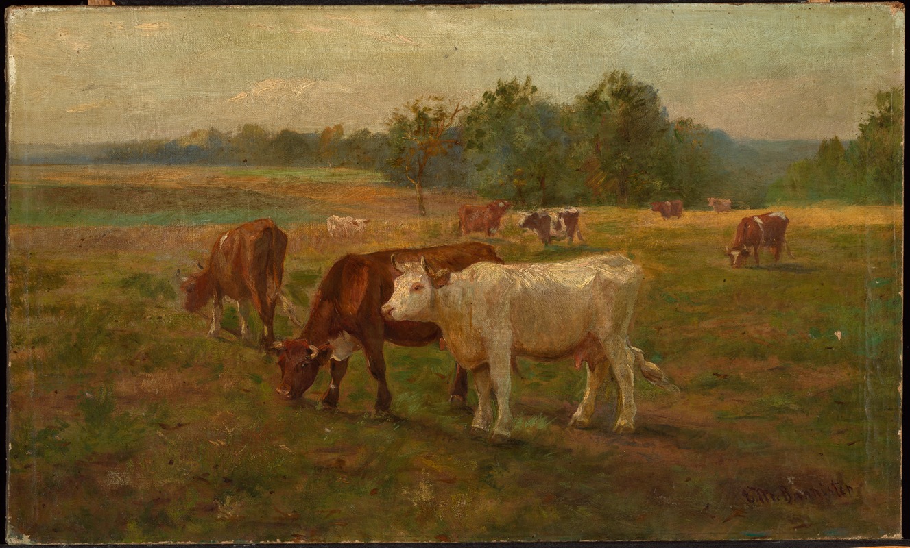Edward Mitchell Bannister - Cows
