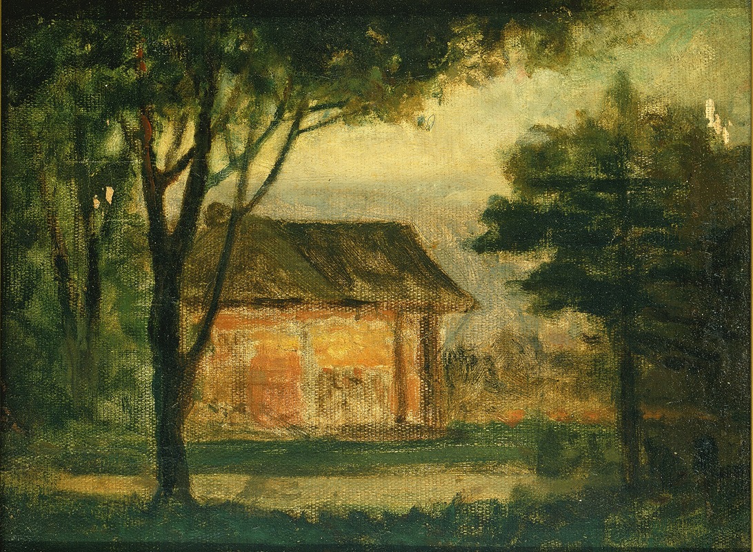 Edward Mitchell Bannister - The Old Homestead