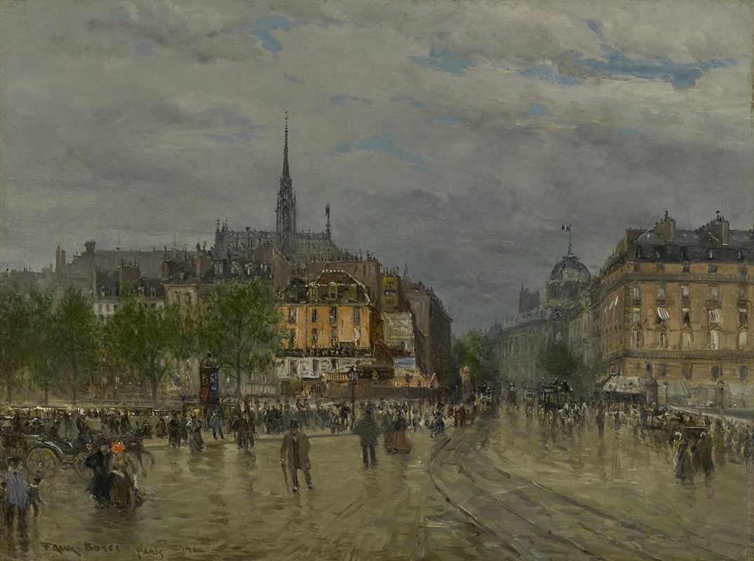 Frank Myers Boggs - View of Paris